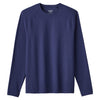 Rhone Men's Reign Long Sleeve Trim Fit T-Shirt - Midnight Heather