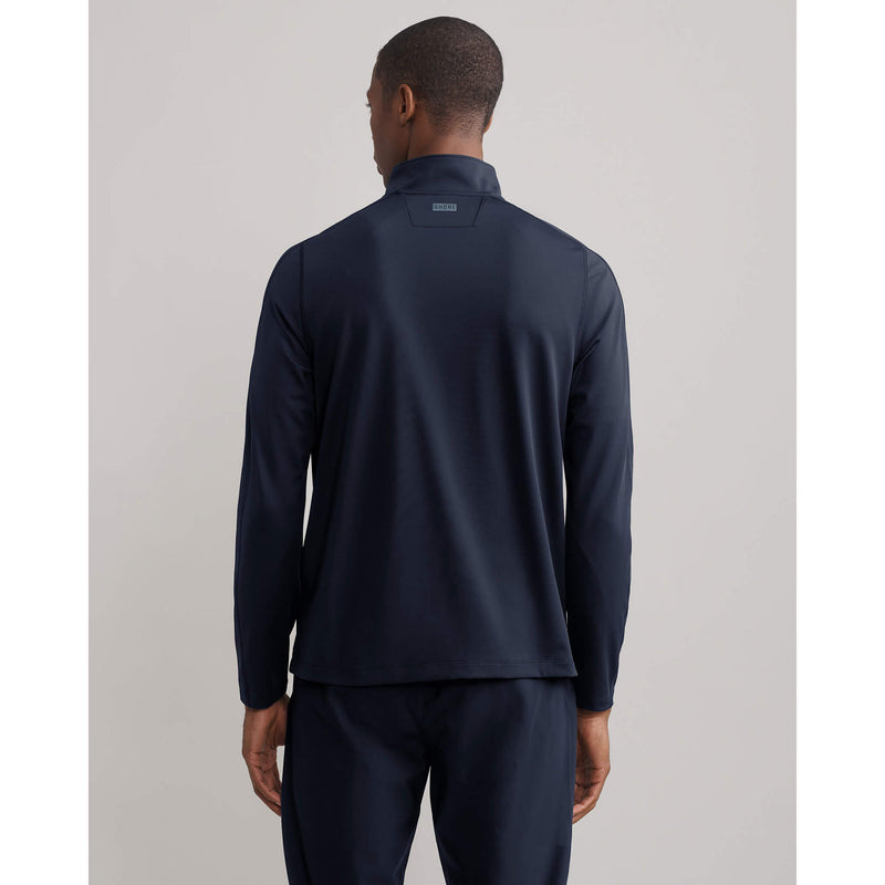 Rhone Men's Rise 1/4 Zip Pullover Sweater - True Navy