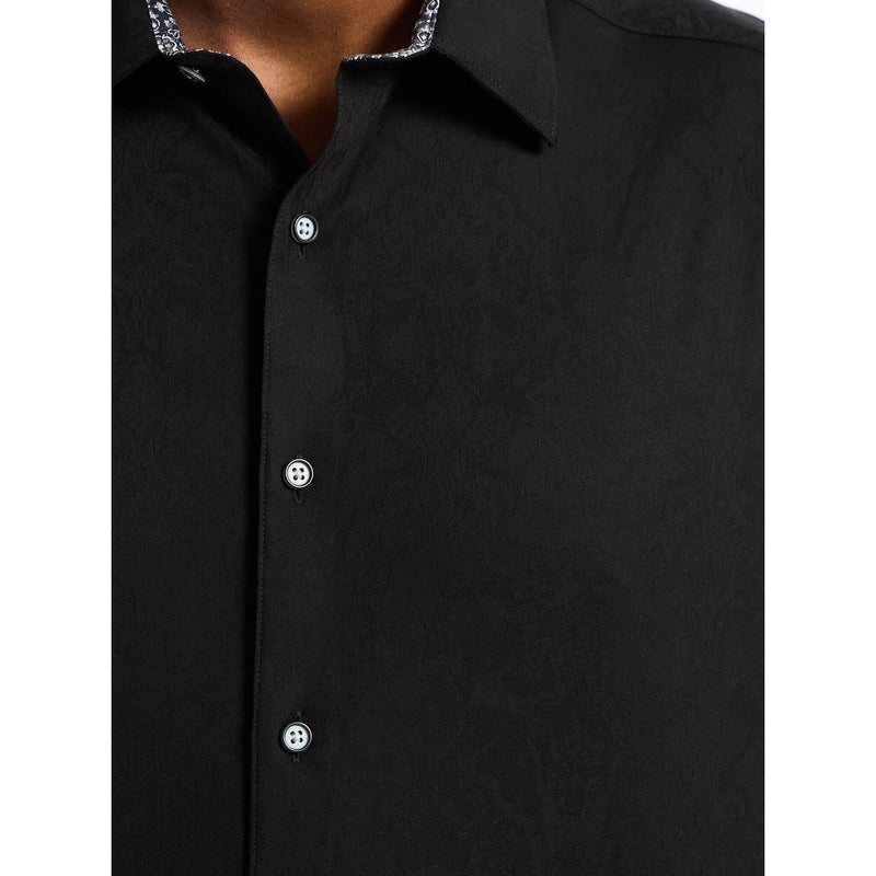 Robert Graham Highland Classic Fit Sport Shirt - Black