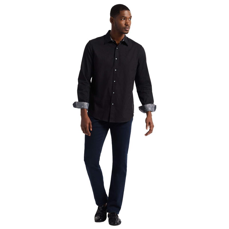 Robert Graham Highland Classic Fit Sport Shirt - Black