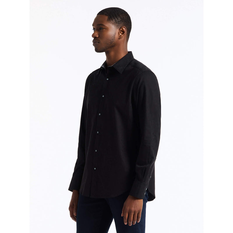 Robert Graham Highland Classic Fit Sport Shirt - Black