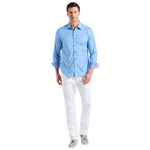 Robert Graham Highland Classic Fit Sport Shirt - Light Blue