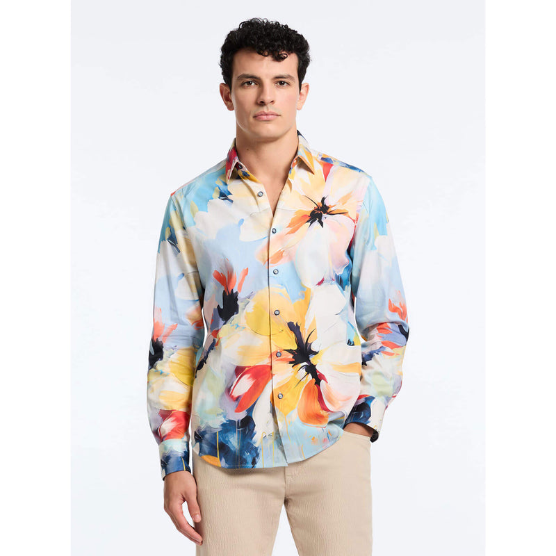 Robert Graham Flora Grande Classic Fit Sport Shirt - Multi