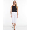 SlimSation 21-Inch Capri  Pants - White