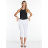 SlimSation 21-Inch Capri  Pants - White