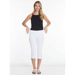 SlimSation 21-Inch Capri  Pants - White