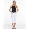 SlimSation 21-Inch Capri  Pants - White