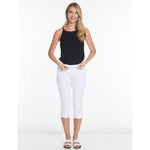 SlimSation 21-Inch Capri  Pants - White