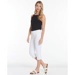 SlimSation 21-Inch Capri  Pants - White