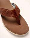 Johnnie-O Boardwalk Leather Sandals - Tan