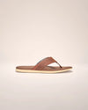 Johnnie-O Boardwalk Leather Sandals - Tan