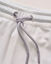 Johnnie-O Men's 7-Inch Jumpin Ribbed Knit Performance Shorts - White
