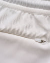 Johnnie-O Men's 7-Inch Jumpin Ribbed Knit Performance Shorts - White