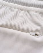 Johnnie-O Men's 7-Inch Jumpin Ribbed Knit Performance Shorts - White