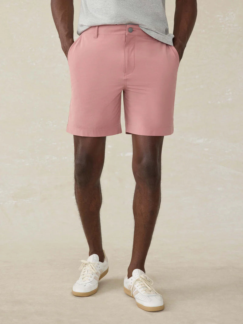 Faherty 7-Inch All Day Short 2.0 Shorts - Rose Red