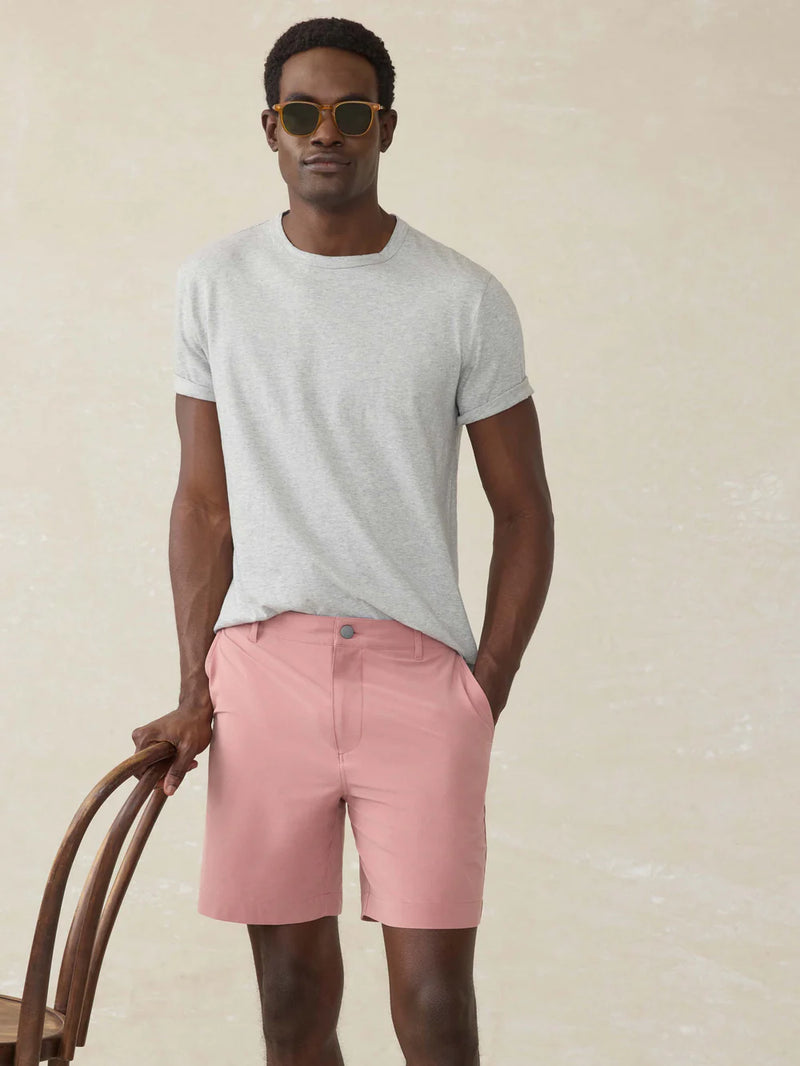 Faherty 7-Inch All Day Short 2.0 Shorts - Rose Red