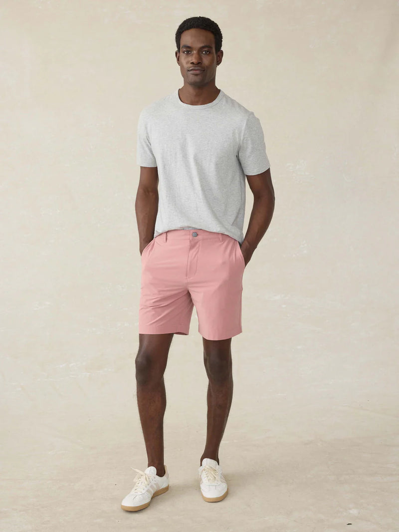 Faherty 7-Inch All Day Short 2.0 Shorts - Rose Red