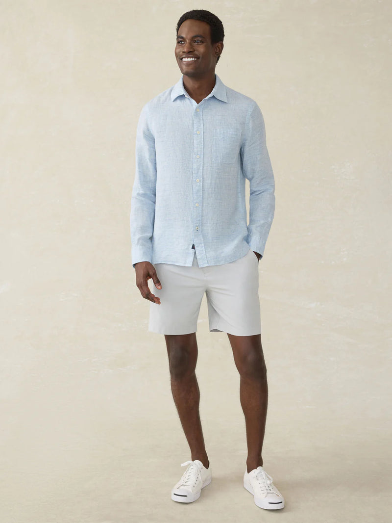 Faherty 7-Inch All Day Short 2.0 Shorts - Stone