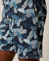 Johnnie-O 7-Inch Shore Haven Swim Trunks - Navy