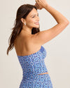 Tommy Bahama Terrazzo Tile Bandini Top - Palace Blue