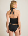 Tommy Bahama Palm Modern Ring Tankini Top - Black