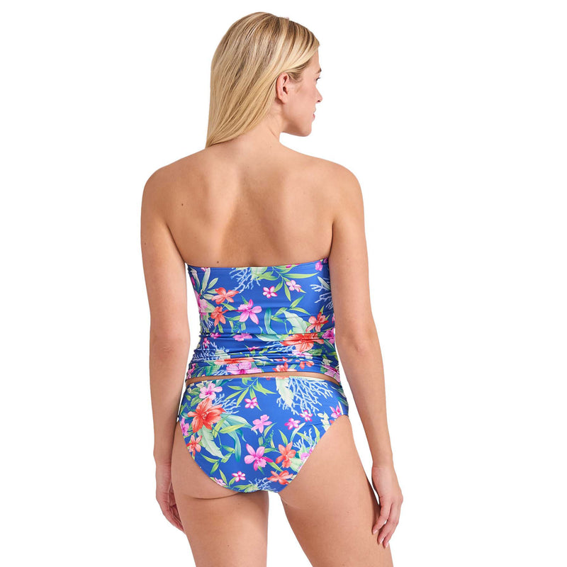 Tommy Bahama Isola Vita Shirred Bandini Top - Palace Blue - FINAL SALE
