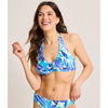 Tommy Bahama Island Cays Marina Halter Top - Beach Glass Blue