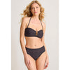Tommy Bahama Sunset Blooms Underwire Bandeau Top - Black