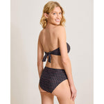 Tommy Bahama Sunset Blooms Underwire Bandeau Top - Black
