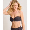 Tommy Bahama Sunset Blooms Underwire Bandeau Top - Black