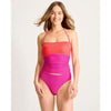 Tommy Bahama Ocean Point Colorblock Bandini Top - Pink Maui