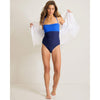 Tommy Bahama Ocean Point Colorblock Bandini Top - Mare Navy