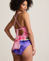Tommy Bahama Artist Series High Neck One Piece Swimsuit - Touch Of Pink *