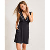 Tommy Bahama Womens Island Cays Cabana Flounce Spa Coverup - Black