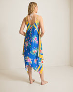 Tommy Bahama Isola Vita Scarf Dress Cover Up - Palace Blue