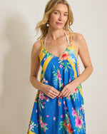 Tommy Bahama Isola Vita Scarf Dress Cover Up - Palace Blue