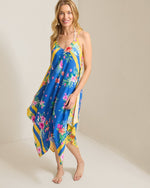 Tommy Bahama Isola Vita Scarf Dress Cover Up - Palace Blue