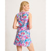 Tommy Bahama Watercolor Floral Split Neck Romper Cover Up - Dusty Lupine