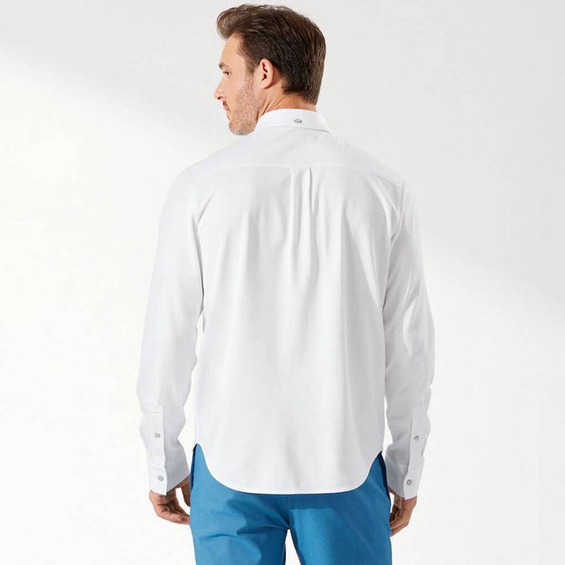 Tommy Bahama Islandzone New San Lucio Stretch Sport Shirt - White