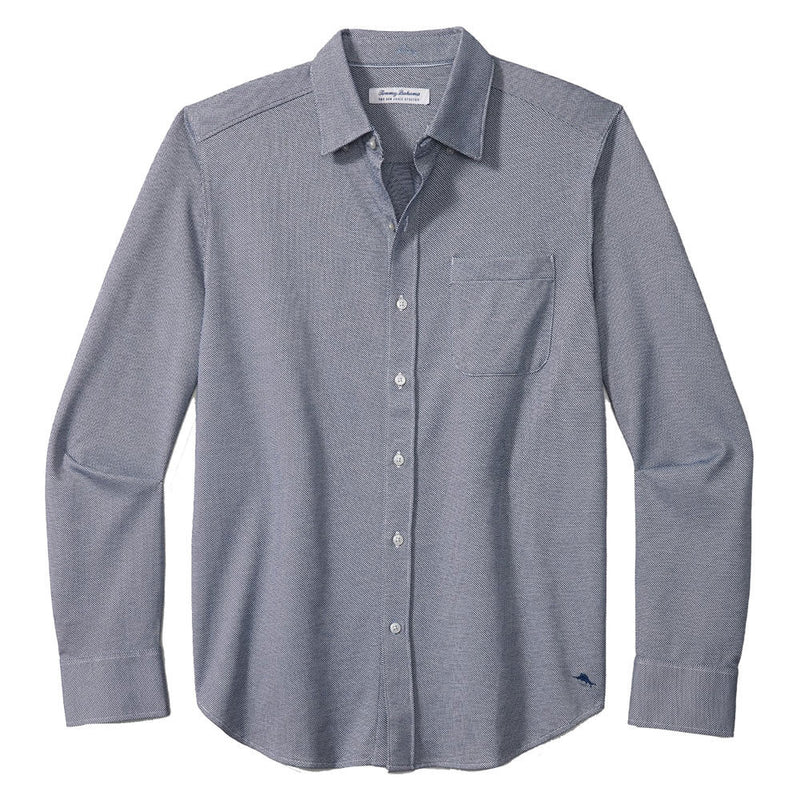 Tommy Bahama New San Lucio Stretch Sport Shirt - Bering Blue