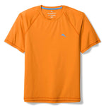 Tommy Bahama Men's IslandZone Chill Time Surf Crew Rash Guard T-Shirt - Lulada Orange - FINAL SALE