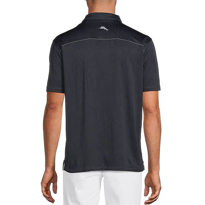 Tommy Bahama Men's IslandZone Palm Coast Isles Polo Shirt - Black