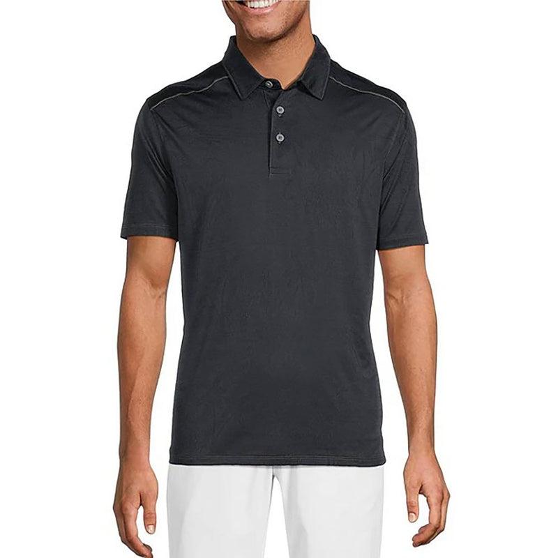 Tommy Bahama Men's IslandZone Palm Coast Isles Polo Shirt - Black