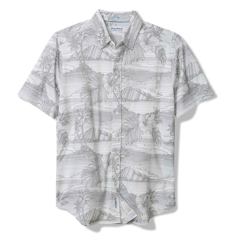 Tommy Bahama Men's IslandZone San Lucio Corsica Coast Camp Shirt - Grand Canal