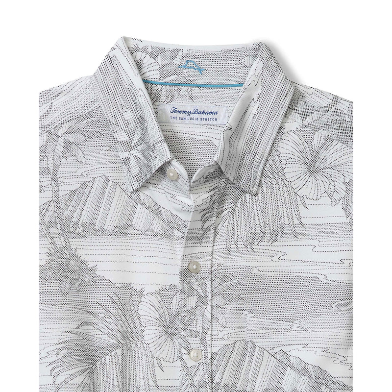 Tommy Bahama Men's IslandZone San Lucio Corsica Coast Camp Shirt - Grand Canal