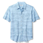 Tommy Bahama Men's IslandZone San Lucio Corsica Coast Camp Shirt - Vacation Blue