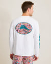 Tommy Bahama Men's Scenic To Believe It Lux Long Sleeve T-Shirt - White - FINAL SALE
