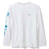 Tommy Bahama Men's Scenic To Believe It Lux Long Sleeve T-Shirt - White - FINAL SALE