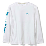 Tommy Bahama Men's Scenic To Believe It Lux Long Sleeve T-Shirt - White - FINAL SALE