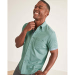 Tommy Bahama Men's San Lucio Lotus Happy Hour Camp Shirt - Dk Spa